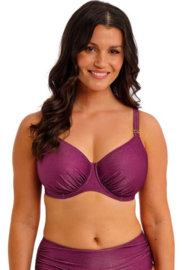 Paros Coast Full Cup Bikini Top - Berry Shimmer