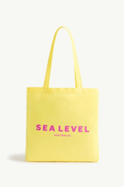 Sea Level Cotton Beach Tote - Lemon