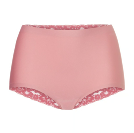 High Waist Lace - Rose Pink