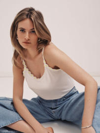 Avero Studio Top - Ivory Petal