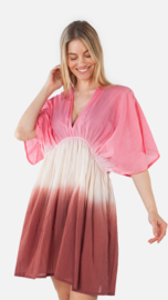 Mundoly Dress - Maroon