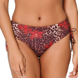 Bikini Short - Leopard Flower