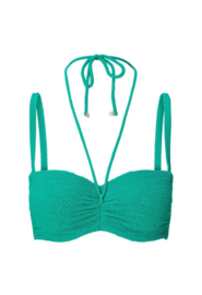 Balconette Bikini Top - Deep Green