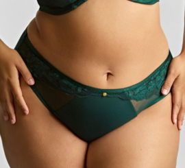 Sculptresse Josephine High Leg Slip - Forest Green