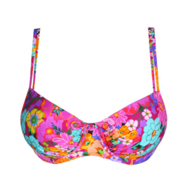 PDS Narjac padded balcony bikinitop Floral Explosion