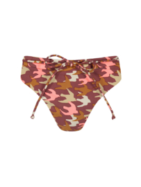 Conchu Bikini Cheeky High Waist - Maroon