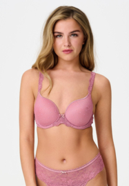LingaDore Daily T-shirt Bh - Dusty Rose Dot