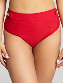 Marianna highwaist bikinislip Crimson Red