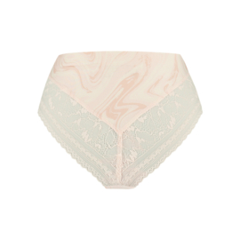 TC Secrets highwaist brazilian lace swirl soft pink