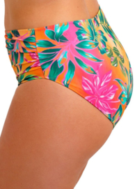 Sunset Reef High Waist Bikinibroekje - Heatwave