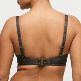 Ratjada Voorgevormde Balconette Bikinitop - Jungle Jaguar