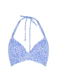 LDS All About the Details triangel bikinitop Paisley Blue