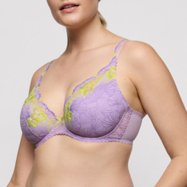 PD Ixia plunge bh met half mousse cups - Wisteria