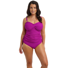 Beach Waves Tankini - Bright Fuchsia