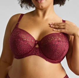 Sculptresse Estel Full Cup Bh - Cherry Red