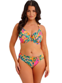 Sunset Reef Mid Bikinibroekje - Heatwave