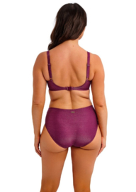 Paros Coast Full Cup Bikini Top - Berry Shimmer