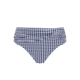 Panache swim midi gathered bikinislip Gingham