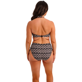 Shell Bay Hoog Bikinibroekje - Desert Blush