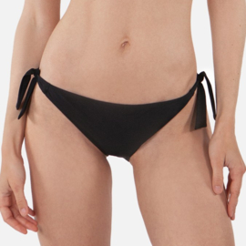 Solid Cheeky Bikinibroekje - Zwart