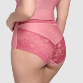 High Waist Lace - Rose Pink