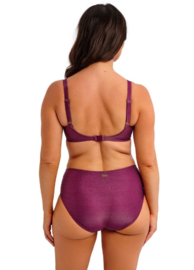 Paros Coast High Waist Bikinibroekje - Berry Shimmer