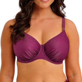 Paros Coast Full Cup Bikini Top - Berry Shimmer