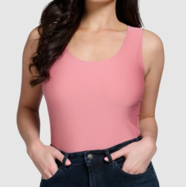 Ten Cate Double Layer Singlet - Rose Pink