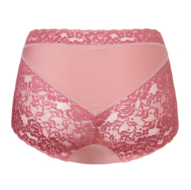 High Waist Lace - Rose Pink