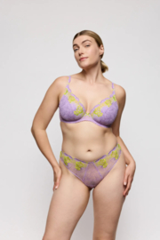 PD Ixia plunge bh met half mousse cups - Wisteria