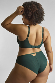 Sculptresse Josephine High Leg Slip - Forest Green