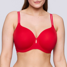PD Twist East End - voorgevormde Bh Hartvorm - True red