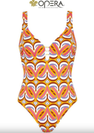 Opera Badpak - 62017 - Oranje Print
