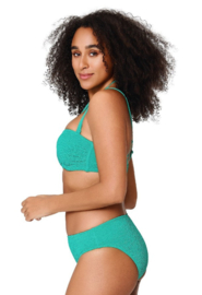 Balconette Bikini Top - Deep Green