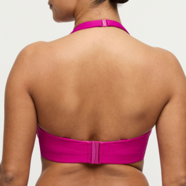 Uvita Voorgevormde Bikini Strapless - Deep Magenta