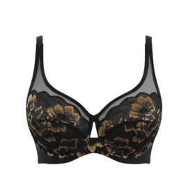 Panache Sabrina beugel bh black/vintage gold