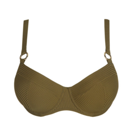 PDS Sahara padded balcony bikinitop Olive