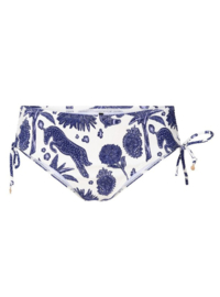 Bikini Short - Blue White Print