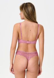 LingaDore Daily String - Dusty Rose Dot