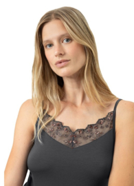 Mey Delightful spaghetti top - Thunder Grey