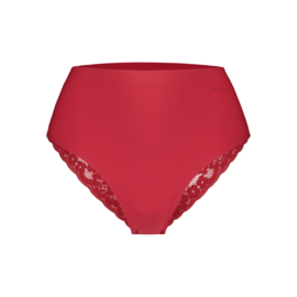 TC Secrets highwaist brazilian lace Rood