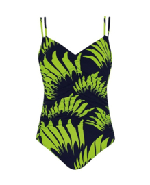 Sunflair Badpak - 72152 - Groen Donker Blauw