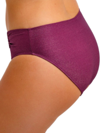 Paros Coast Mid Bikinibroekje - Berry Shimmer