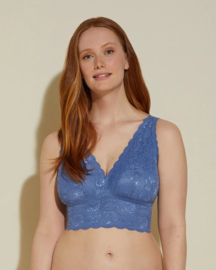 Cosabella Never Say Never Plungie bralette Luzerne Blue