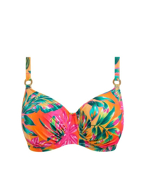 Sunset Reef Full Cup Bikini Top - Heatwave