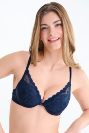 Lisca Evelyn Push-up Bh - Midnight Blue