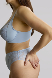 Sculptresse Sophia Plunge BH - Dusky Blue