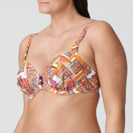 PDS Navalato padded heartshape bikinitop Summer Sunset