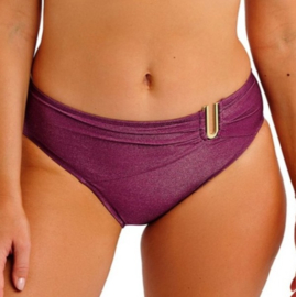 Paros Coast Mid Bikinibroekje - Berry Shimmer