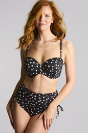 Scarlet Strapless Bikini Top - Polka Dot
